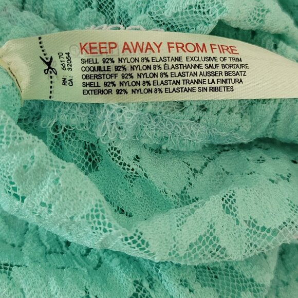 FREE PEOPLE all day lace flare trousers pants Sz M  NEW - Picture 6 of 7